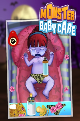 Monster Baby Care Nursery - Free Games screenshot 4