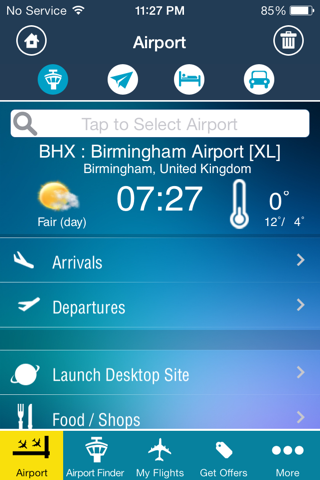 Birmingham Airport BHX + Radar screenshot 2