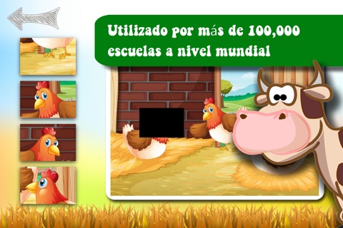 Shape Game Wildlife Cartoon screenshot 4