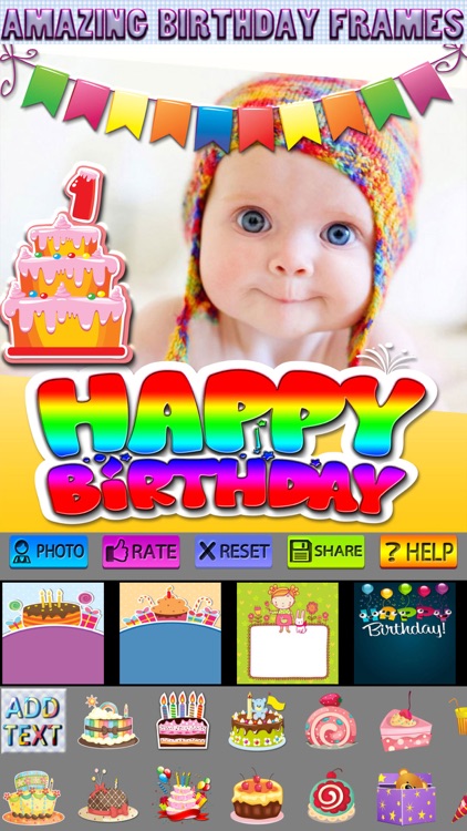 Happy Birthday Posters and Stickers Pro