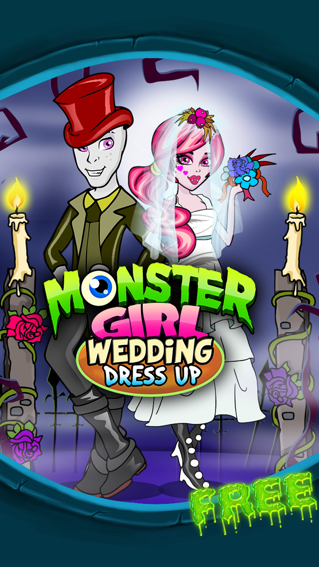 Monster Girl Wedding Dress Up by Free Maker Games screenshot 1