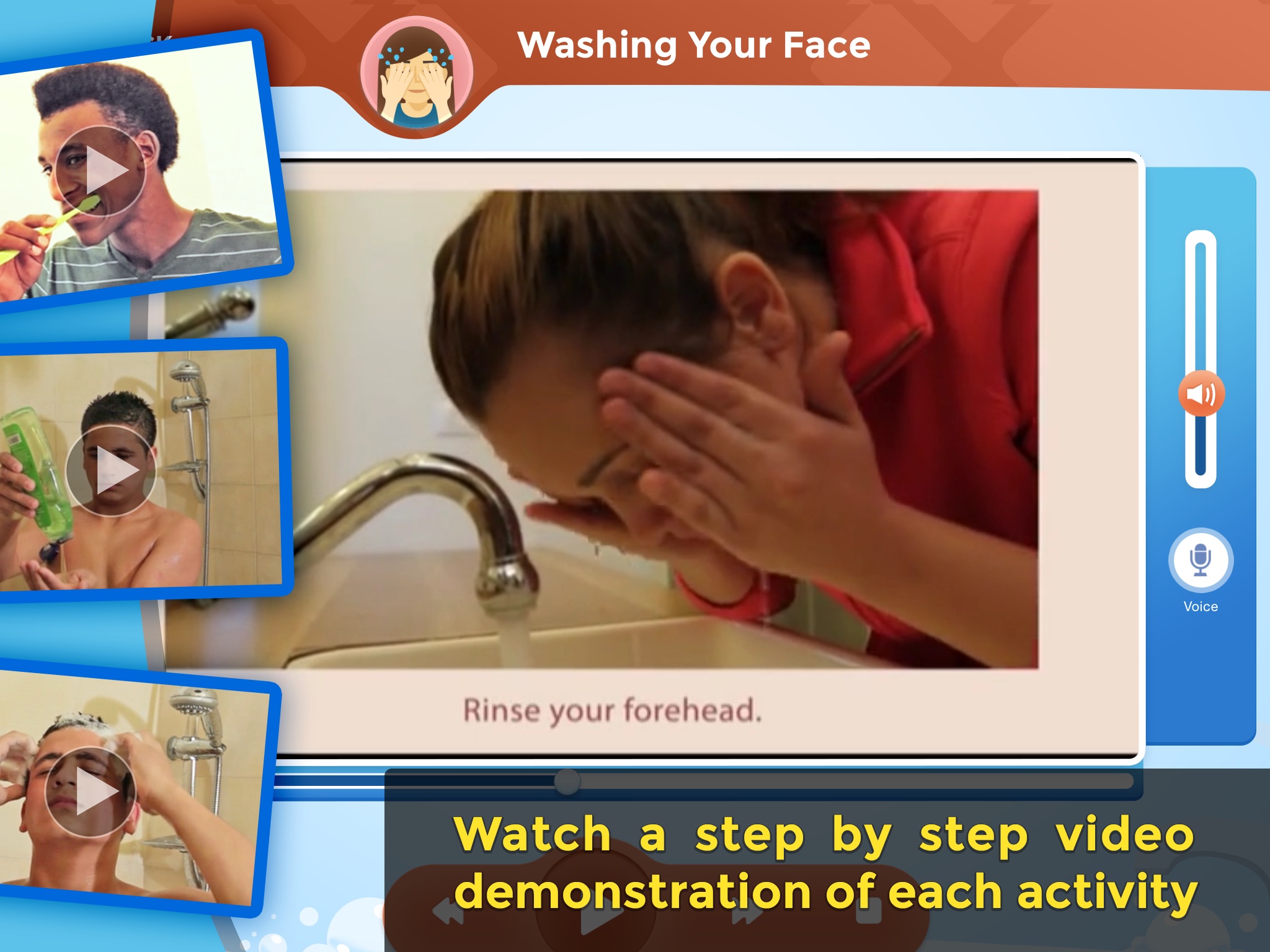 iDo Hygiene –Daily life skills activities, for individuals with special needs (full version) screenshot 2