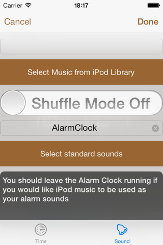 AlarmClock Touch Free screenshot 4
