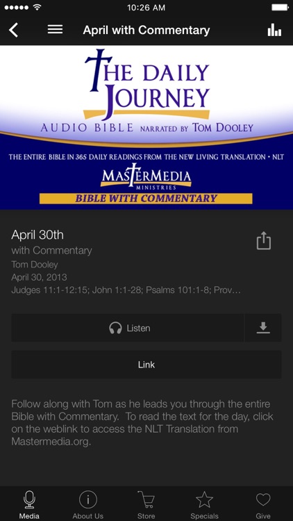 Daily Journey Audio Bible