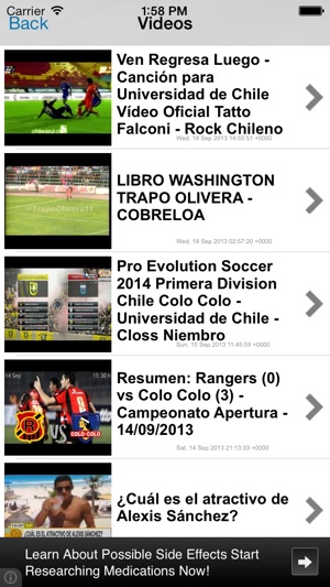 Futbol Chile : Primera A, libertadores(圖4)-速報App