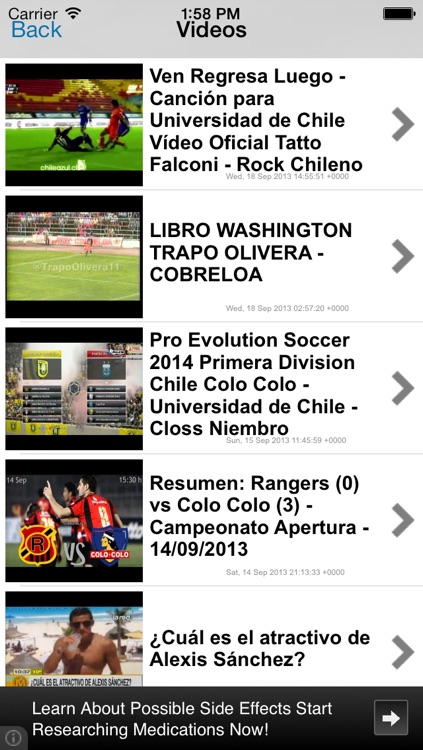 Futbol Chile : Primera A, libertadores screenshot-3