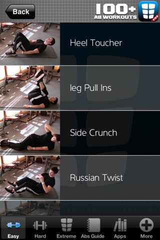 Ab Workouts Pro : 100+ Six-Pack Abs flex exercises for belly fat core crunch screenshot 2