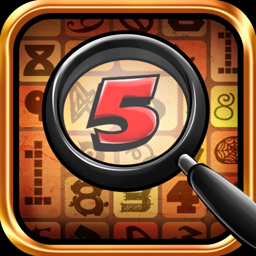Hidden Objects: Retro Numbers HD, Full Game iOS App