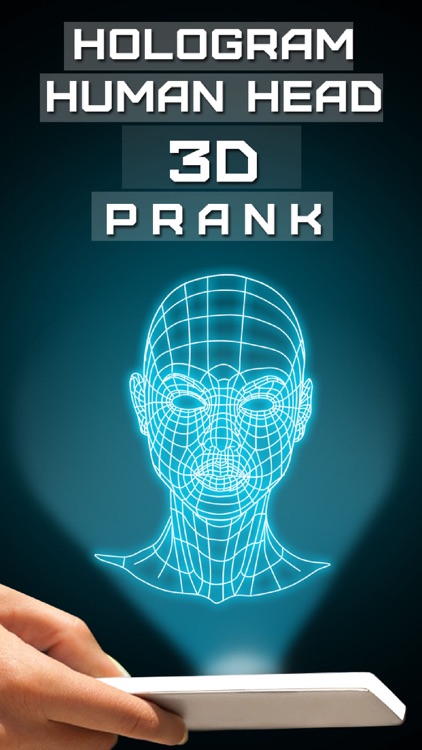 Hologram Human Head 3D Prank