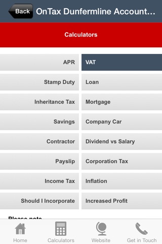 OnTax Dunfermline Accountants screenshot 2