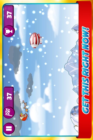 Santa's Sled Can Barely Fly - Fun Games For Kids screenshot 3