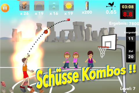 Basketball Blast Mania - Hadouken Slam dunk power moves! screenshot 4