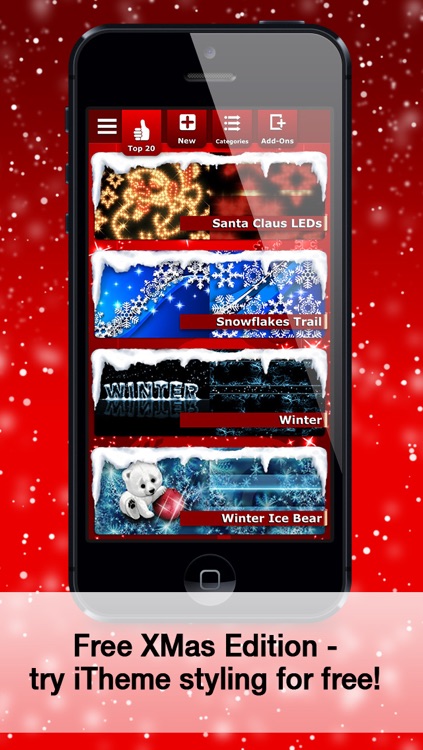 iTheme - Xmas Edition - Themes for iPhone, iPad and iPod Touch