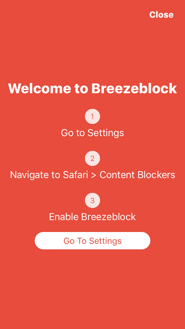 Breezeblock - Block Ads, Reduce Data, Browse Quicker