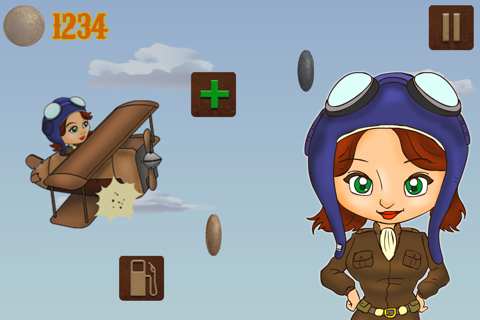 World War 1 Glory Of Flying Game: Dogfight Madness Plus Toon Zombie Fighter Pilot screenshot 3