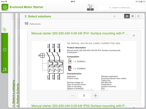 Enclosed Motor Starter screenshot 4