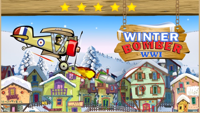 Winter Bomber Air Plane WWI - Free Versi