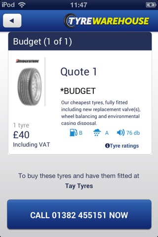 The Tyre Warehouse screenshot 4