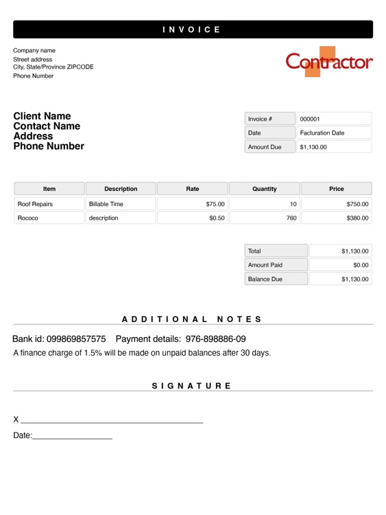 Simple Invoice Maker | PDF invoicing, Purchase, Estimate and Quote on the go screenshot-3