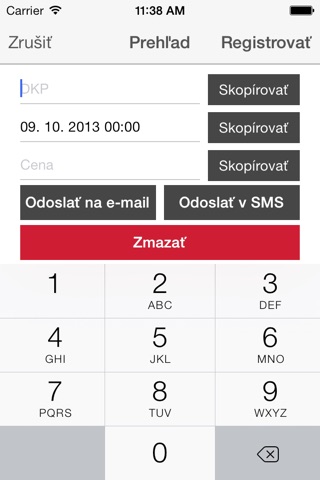 Bločkový skener screenshot 3