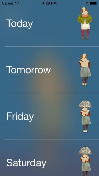 dress.app - weather forecast