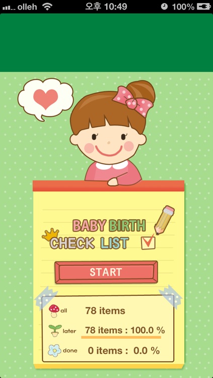 Checklist for baby birth - Prepare your labor