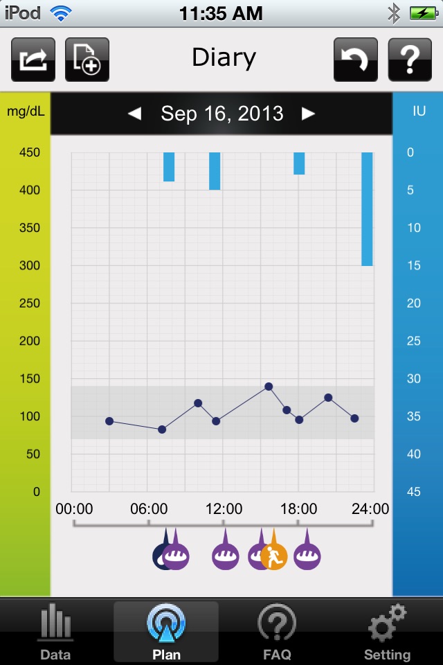 iFORA Diabetes Manager screenshot 4