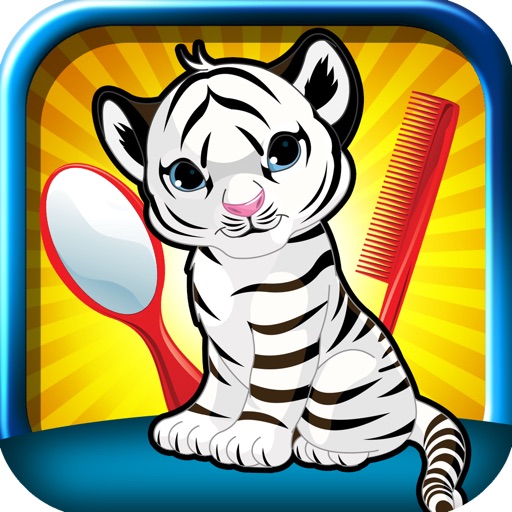 Cute Baby White Tiger Silver Edition iOS App