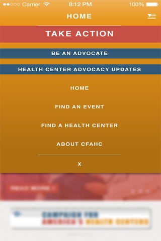 Campaign for America's Health Centers Advocacy App screenshot 2