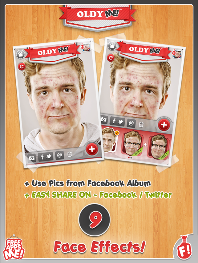 Oldy ME! HD FREE - Age, Old and Wrinkle Selfie Yourself with(圖3)-速報App