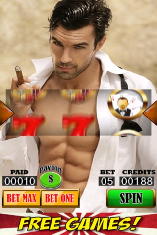 Arcade Casino Hot Men Slots Game - Vegas Style Slot Machine Tuxedo Edition screenshot 2