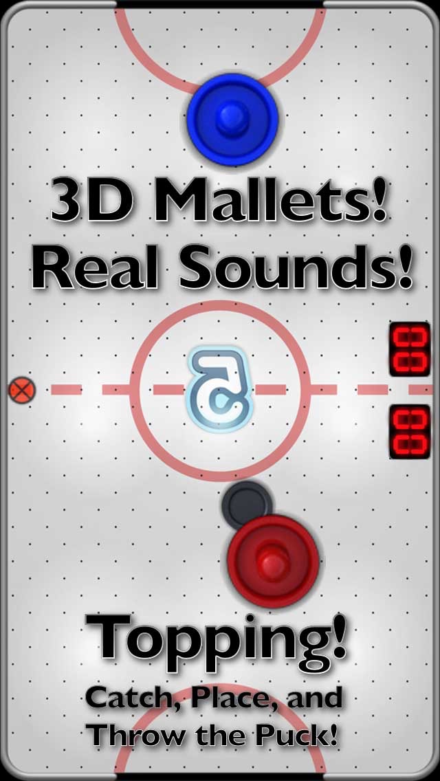 Screenshots of Touch Hockey: FS5 (FREE) for iPhone