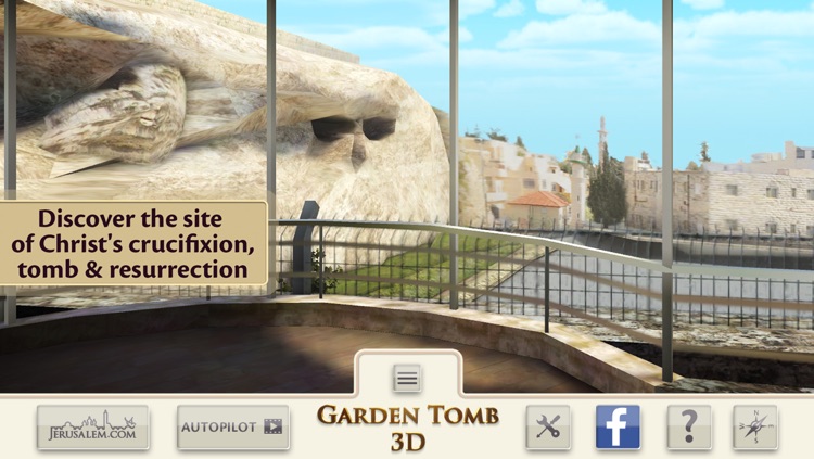 Garden Tomb 3D Interactive Virtual Tour - Jesus in Jerusalem