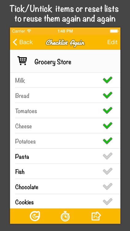 Checklist Again!