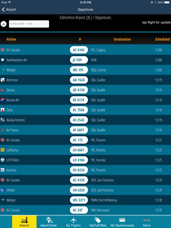 Edmonton Airport+Flight Tracker HD