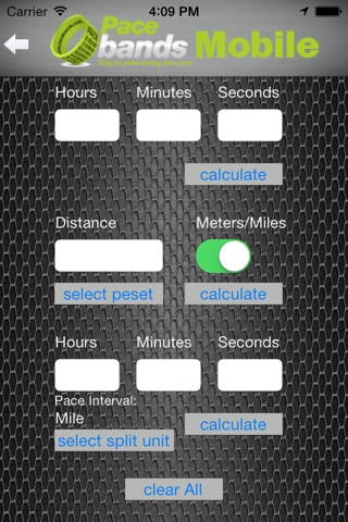 Pacebands Mobile screenshot 4