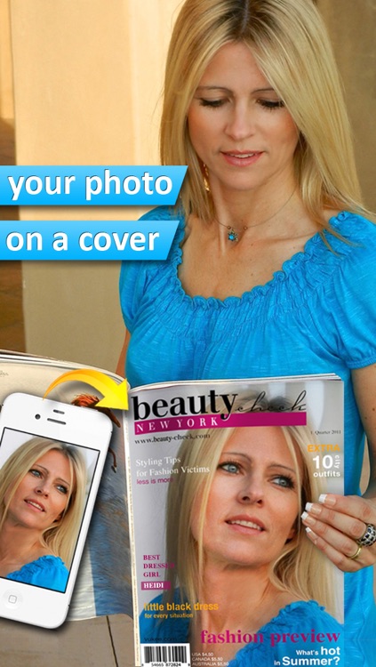 Photo2Cover HD - Create your own magazine cover