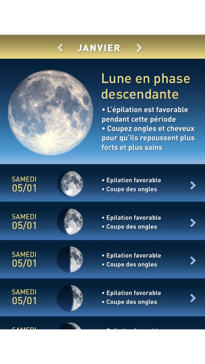 Calendrier Lunaire - Néroliane