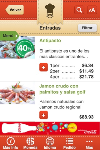 Carta Menu Digital screenshot 3