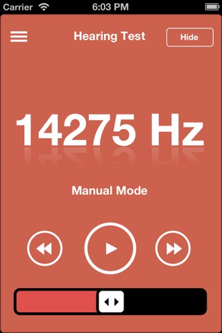 Hearing Test screenshot 2