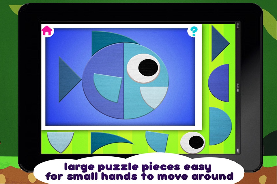 Crea  Puzzle  Animals free –  creative jigsaw puzzles games  – app for baby and preschool  aged children screenshot 4