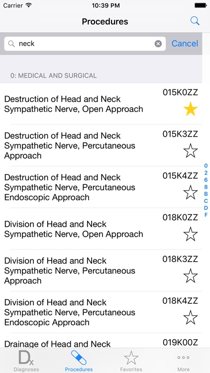 ICD10 Codes (2016)
