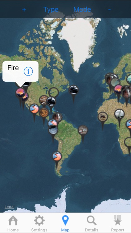 AMZO: a global map based system for reporting aliens, monsters, zombies and other interesting news and events
