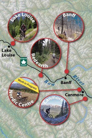 Bow Valley MTB Trail Guide screenshot 2