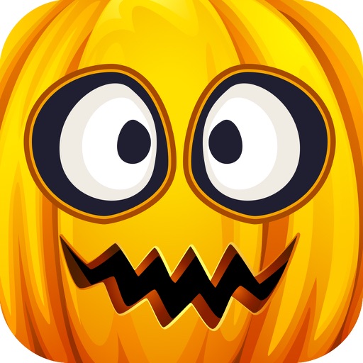 Spooky Pumpkin Scary Halloween Game Icon