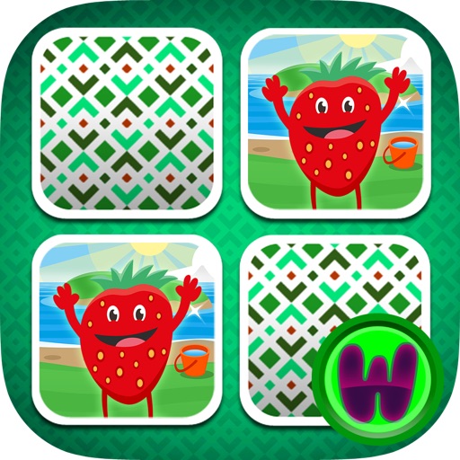 Toddler Memory Fruits Game iOS App