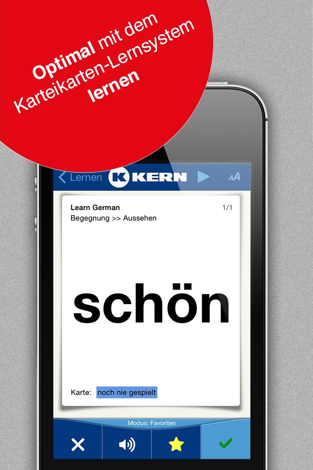 KERN Language Trainer German screenshot 3