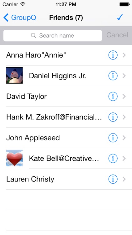 Contacts Group Manager - GroupQ