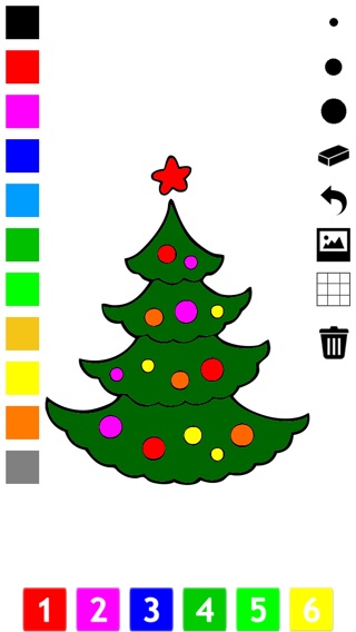 塗り絵の本 子供のためのクリスマスのサンタクロース、雪だるま、エルフや贈り物のような多くの写真とともに。絵を描画する方法：学ぶためのゲームのおすすめ画像1