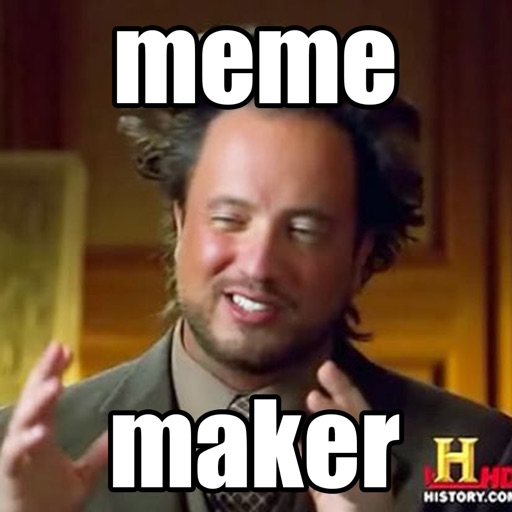 Meme Maker - Make a meme with easy meme generator app Icon